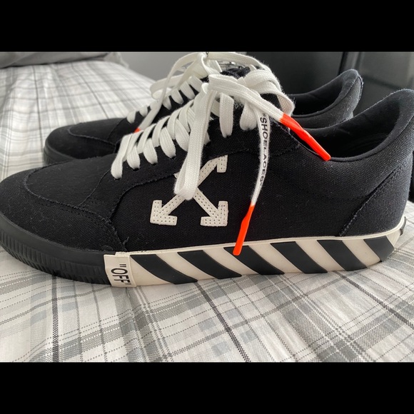 off white shoes canvas